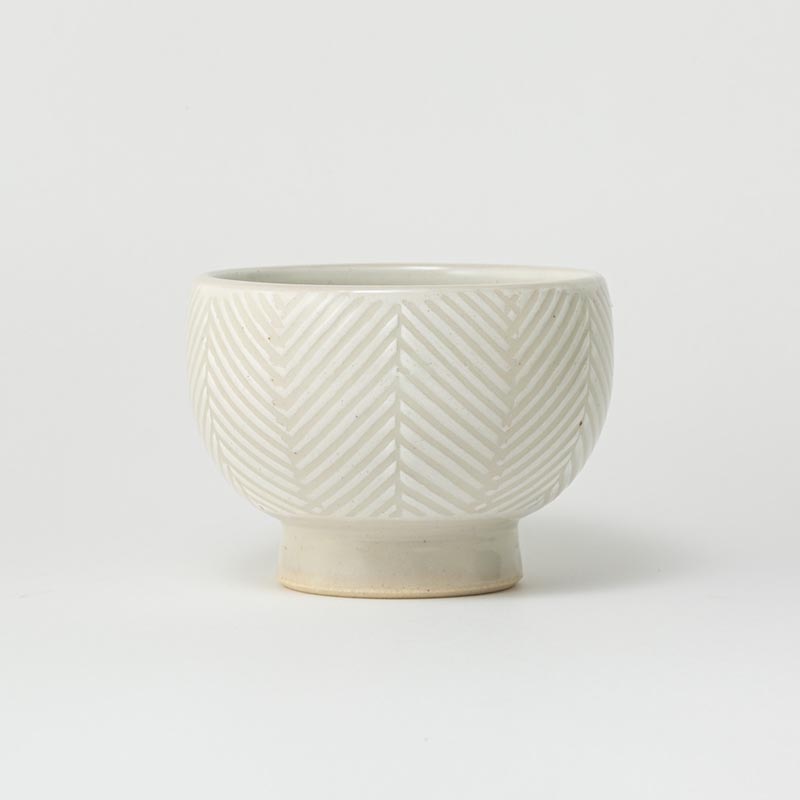 ORIME  こどん  ヘリンボーン  ホワイト